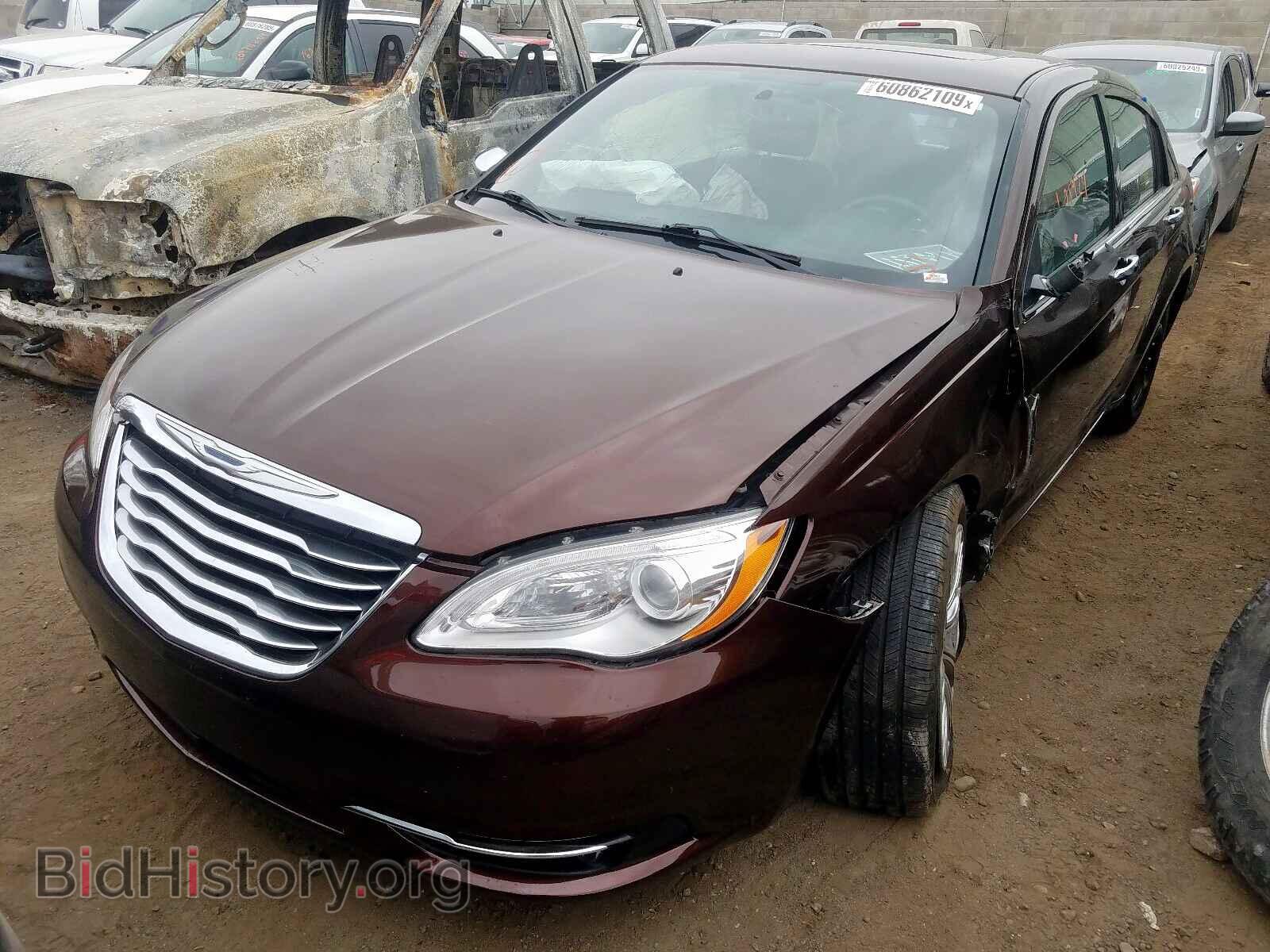 2012 CHRYSLER 200 - VIN: 1C3CCBCG0CN308645 - Фото 2