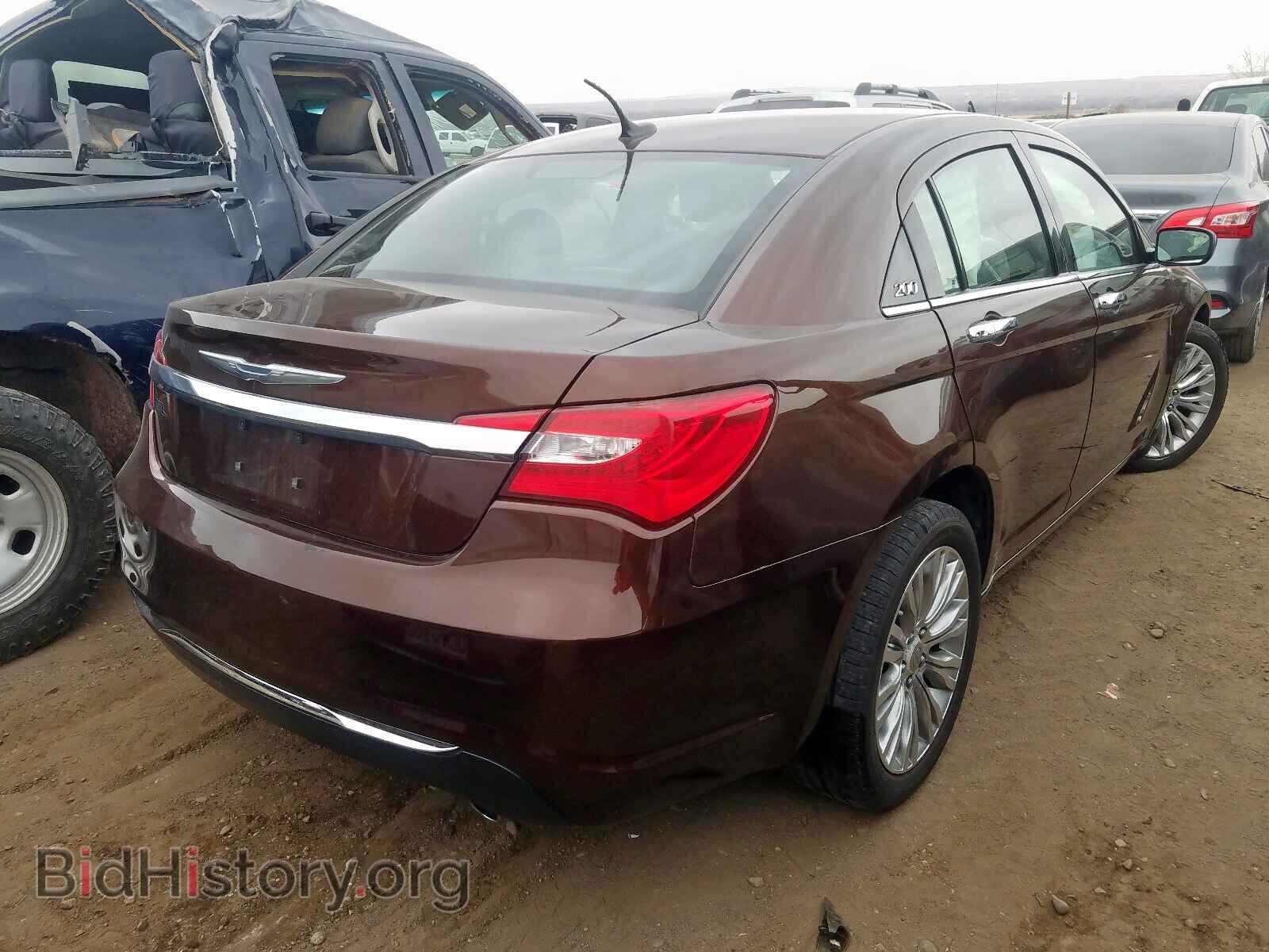 2012 CHRYSLER 200 - VIN: 1C3CCBCG0CN308645 - Фото 4