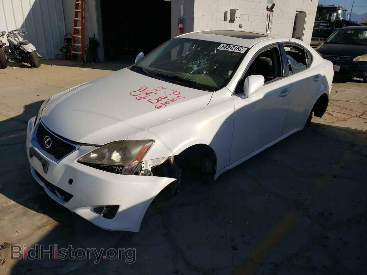 2007 LEXUS IS - VIN: JTHBK262072030622 - Фото 2