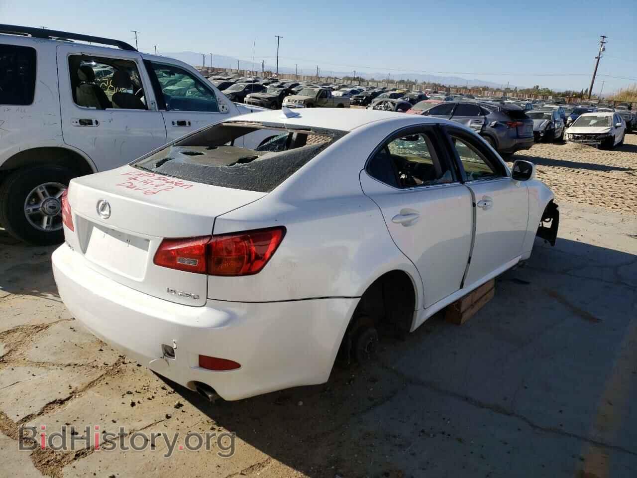 2007 LEXUS IS - VIN: JTHBK262072030622 - Фото 4