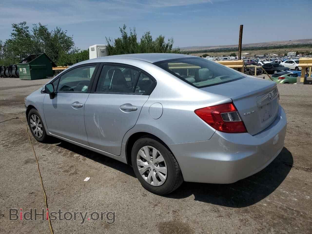 2012 HONDA CIVIC - VIN: 2HGFB2F54CH593348 - Фото 2