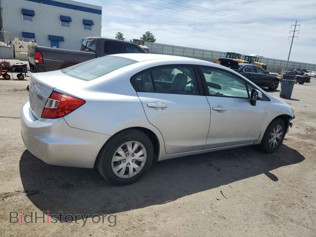 2012 HONDA CIVIC - VIN: 2HGFB2F54CH593348 - Фото 3