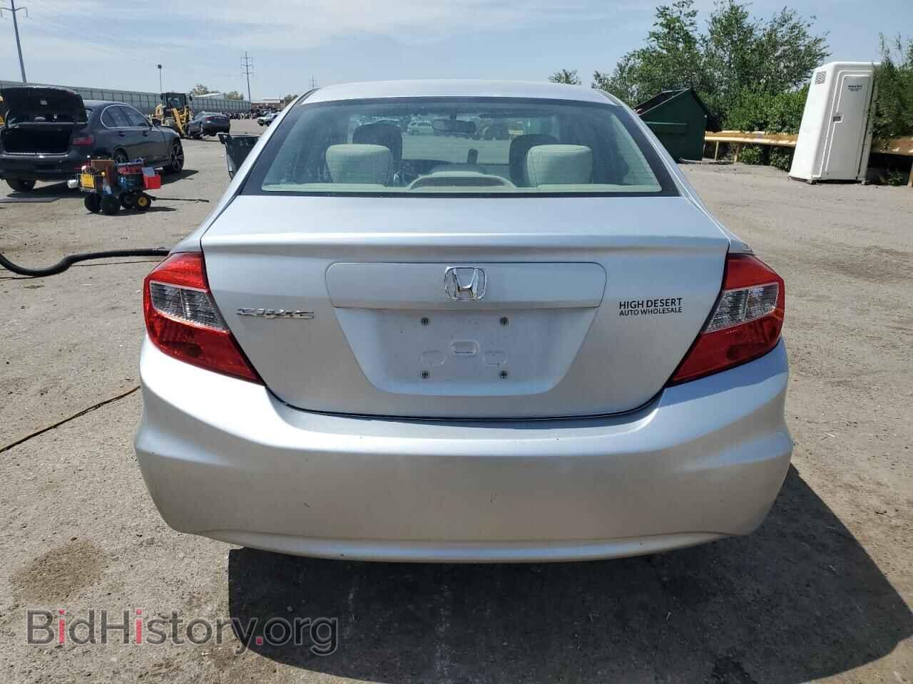2012 HONDA CIVIC - VIN: 2HGFB2F54CH593348 - Фото 6