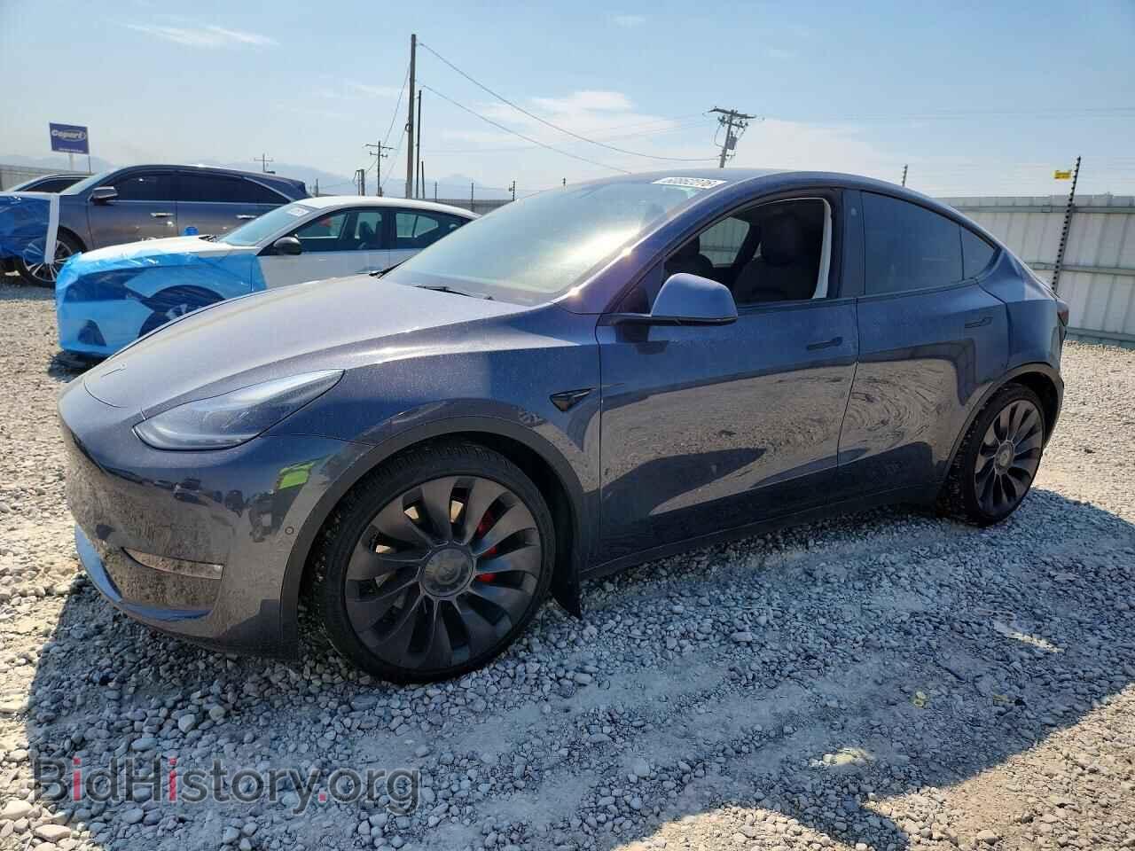 Photo 5YJYGDEF7MF258834 - TESLA MODEL Y 2021