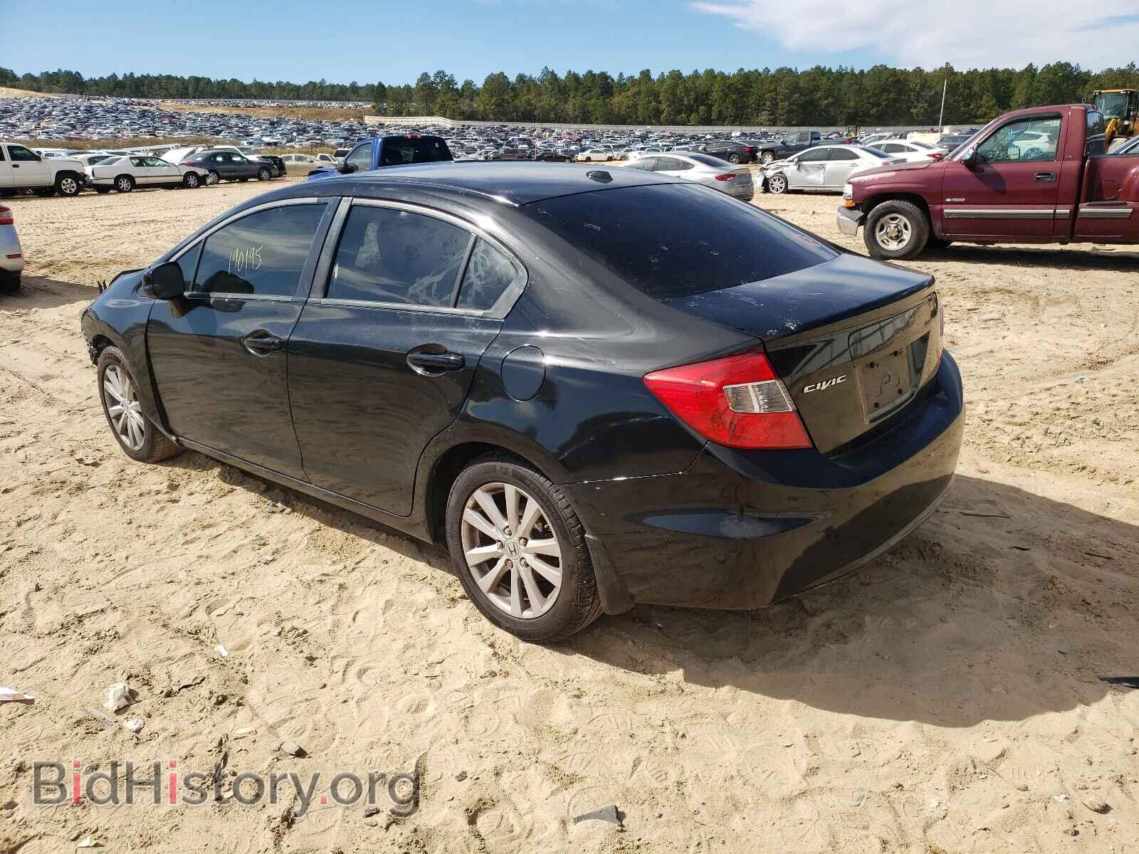 2012 HONDA CIVIC - VIN: 2HGFB2F94CH537817 - Фото 3