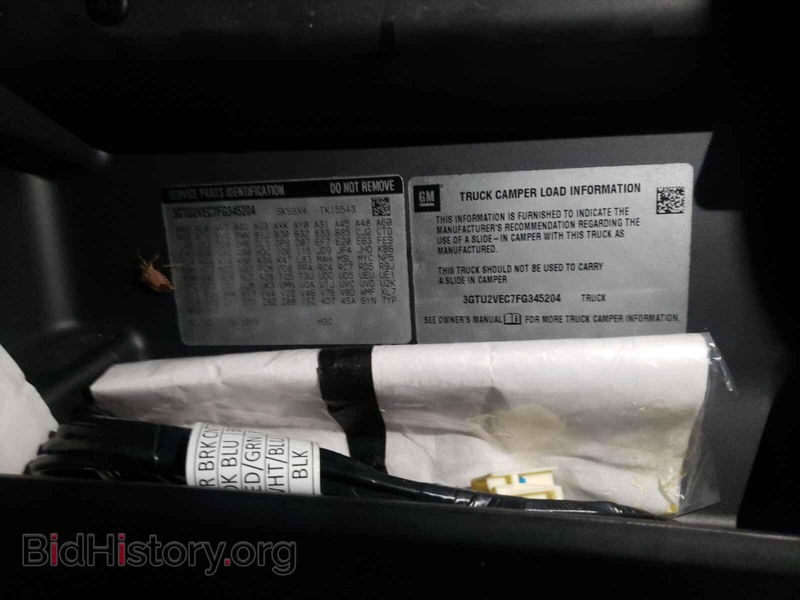 2015 GMC SIERRA - VIN: 3GTU2VEC7FG345204 - Фото 10