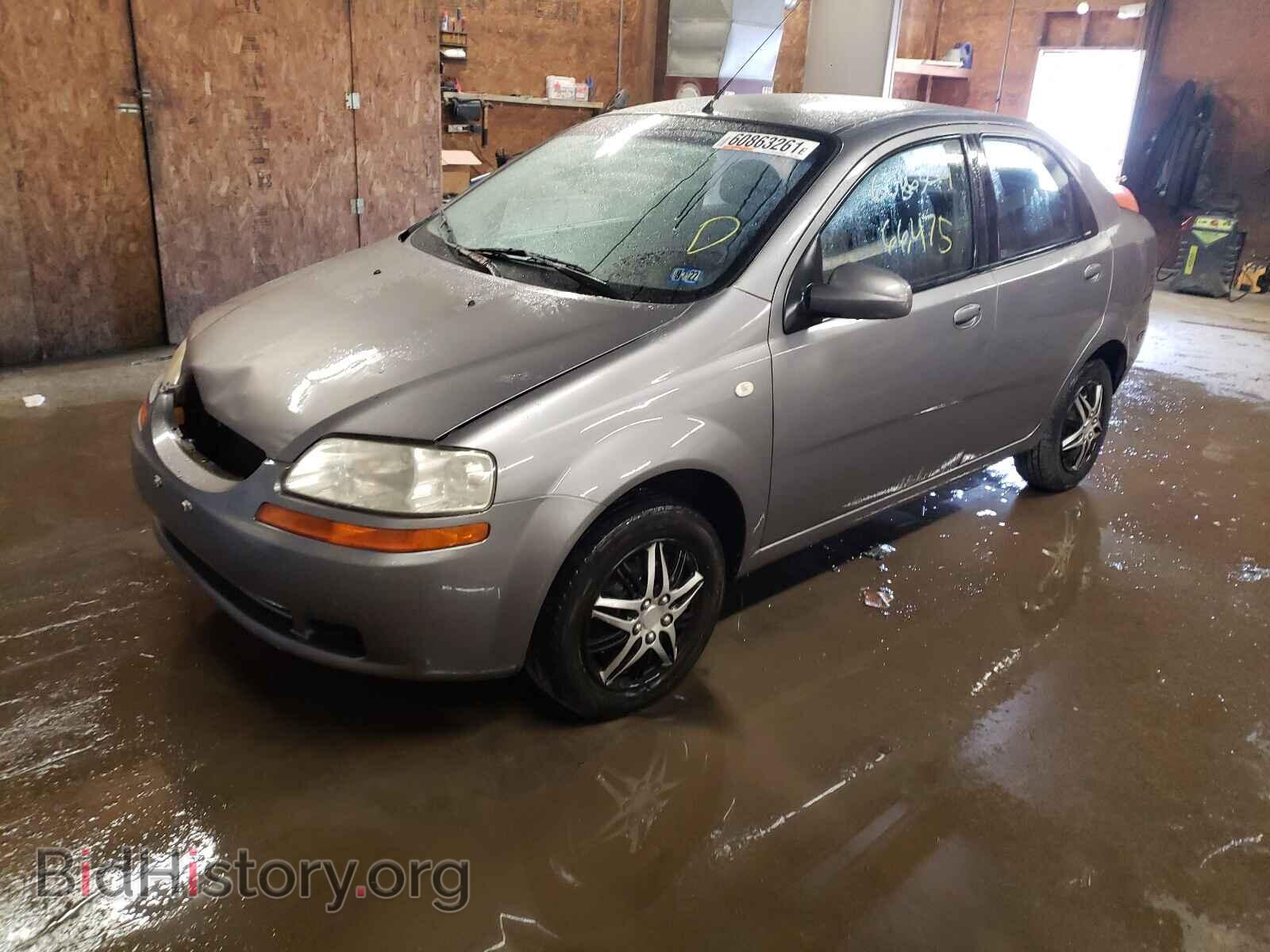 2006 CHEVROLET AVEO - VIN: KL1TD566X6B573258 - Фото 2