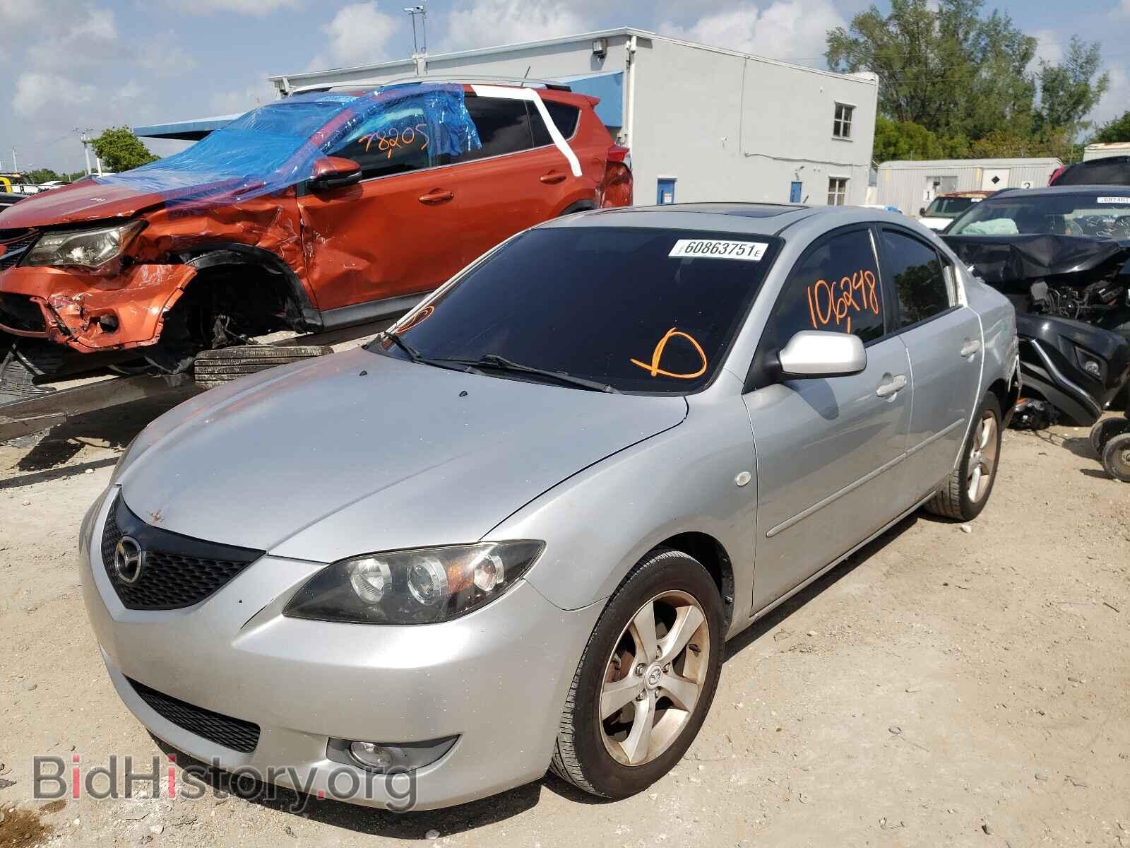 2006 MAZDA 3 - VIN: JM1BK32F661533768 - Фото 2