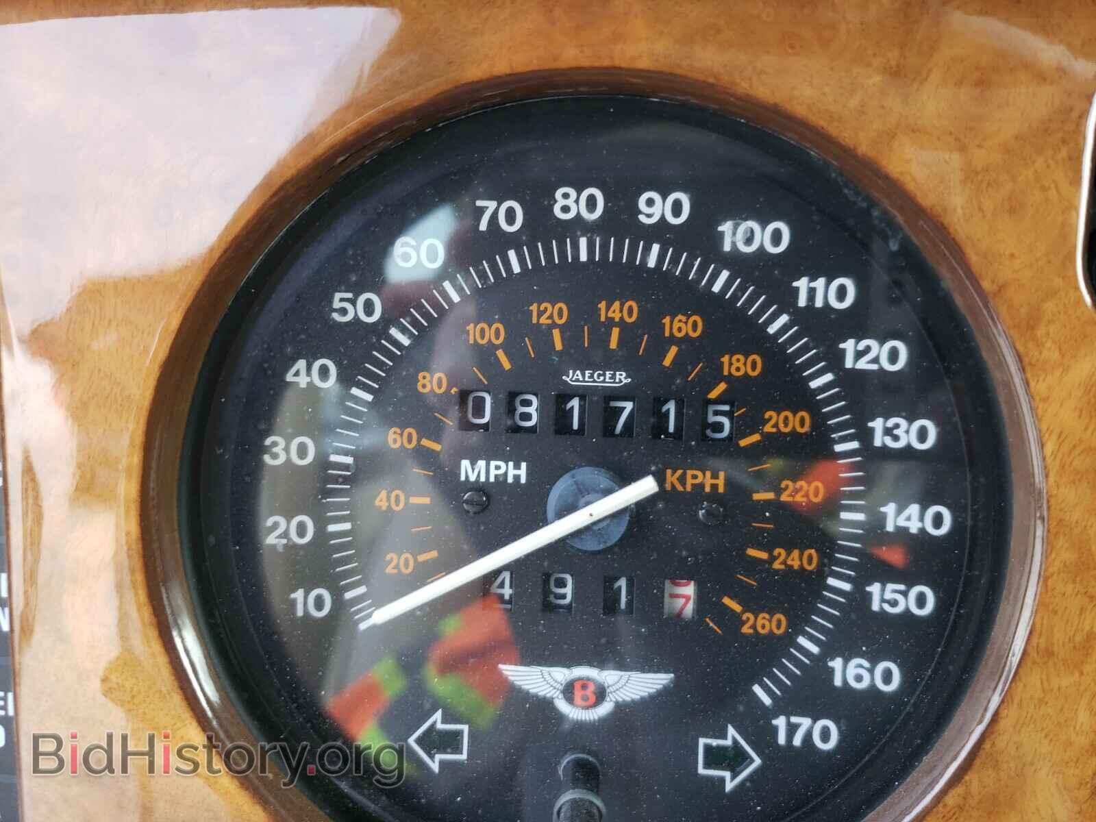 1989 BENTLEY ALL MODELS - VIN: SCBZR03B8KCX25540 - Фото 8