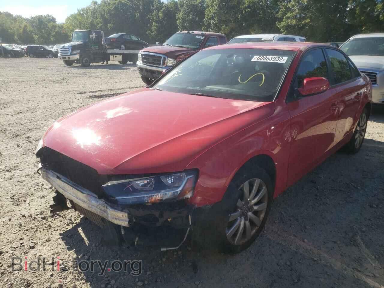 2014 AUDI A4 - VIN: WAUDFAFL2EA075711 - Фото 2