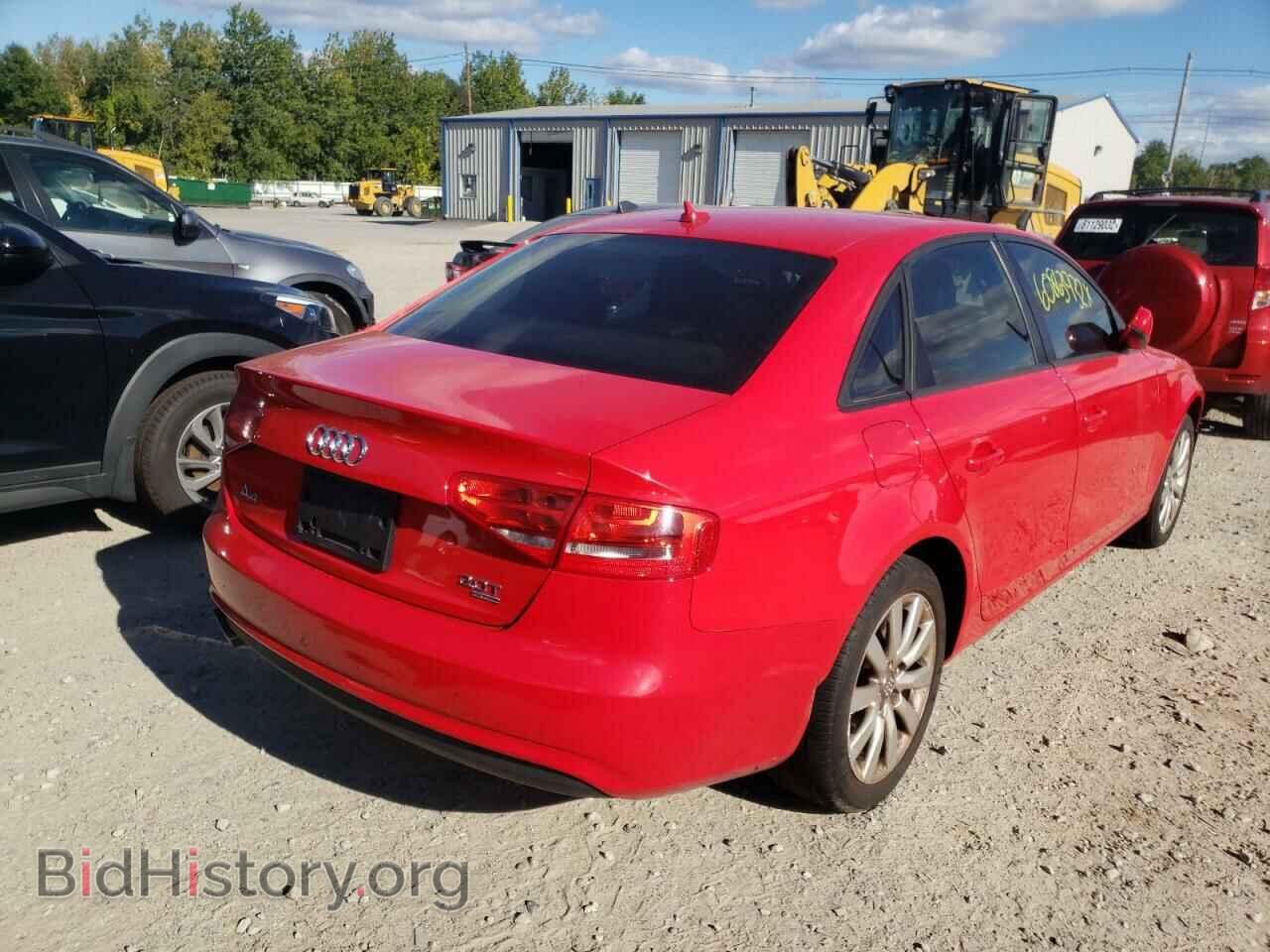 2014 AUDI A4 - VIN: WAUDFAFL2EA075711 - Фото 4