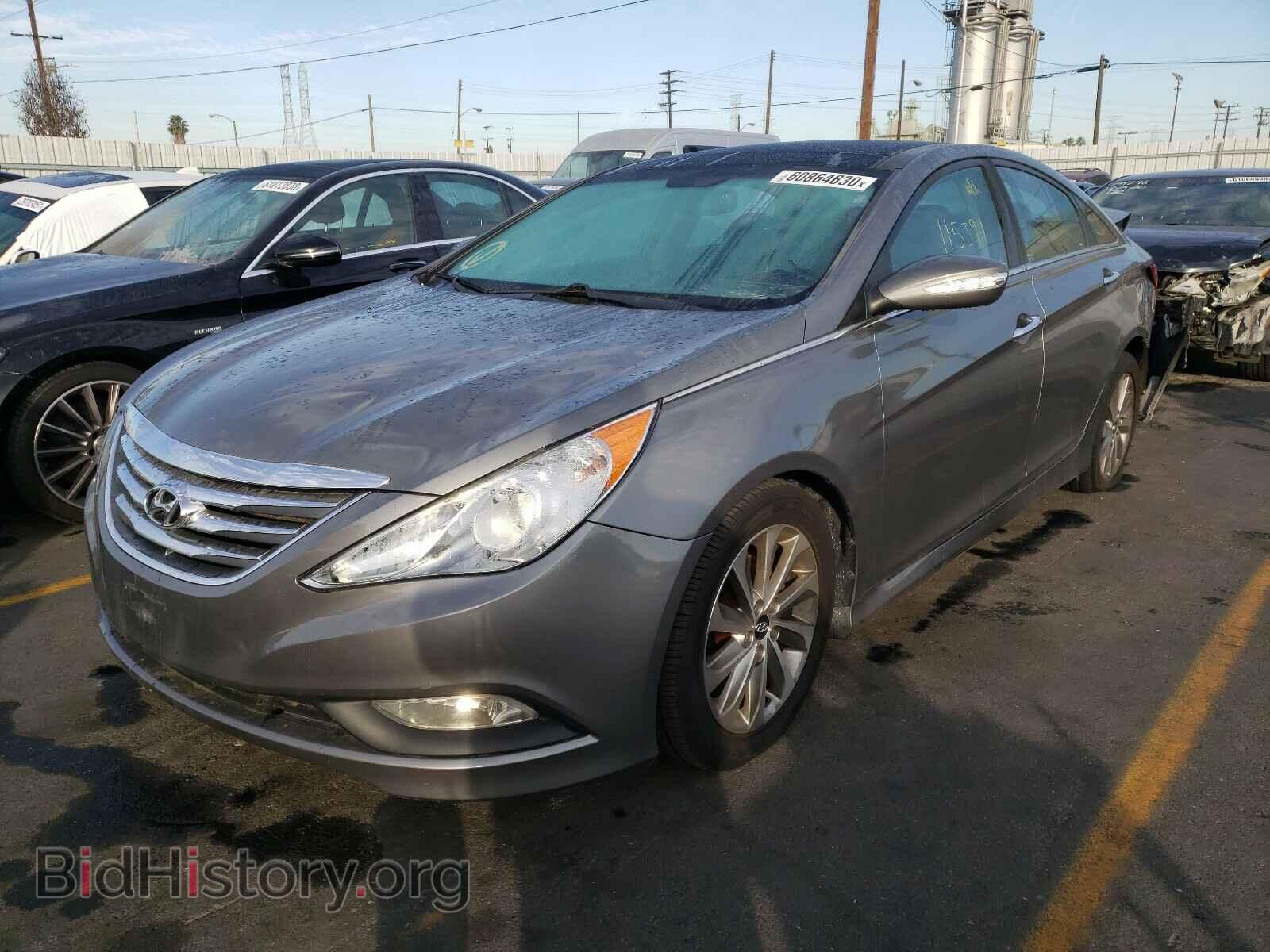 2014 HYUNDAI SONATA - VIN: 5NPEC4AC4EH856506 - Фото 2