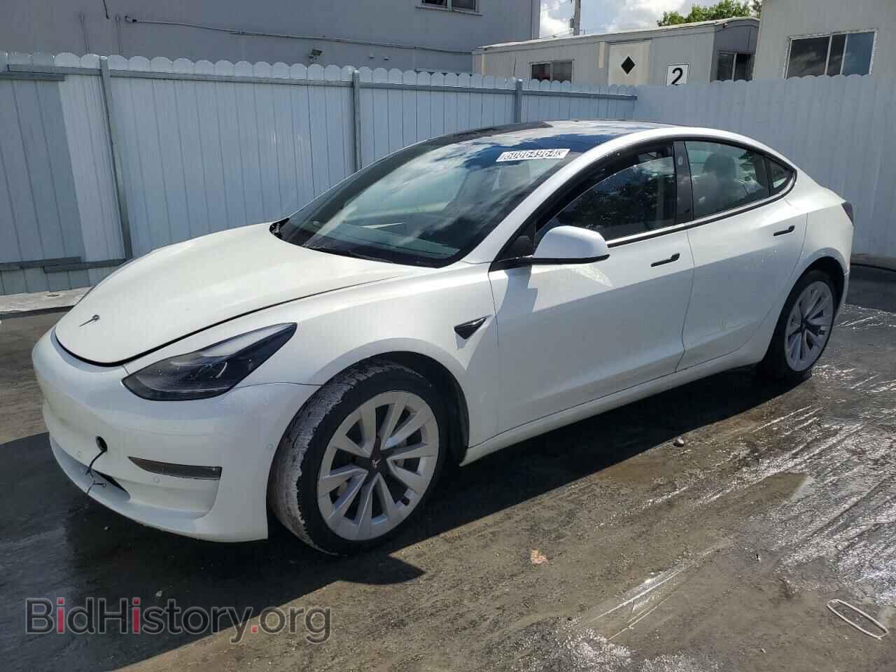 Фотография 5YJ3E1EA4NF285977 - TESLA MODEL 3 2022
