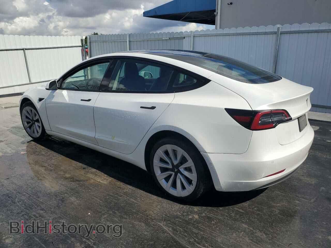2022 TESLA MODEL 3 - VIN: 5YJ3E1EA4NF285977 - Фото 2
