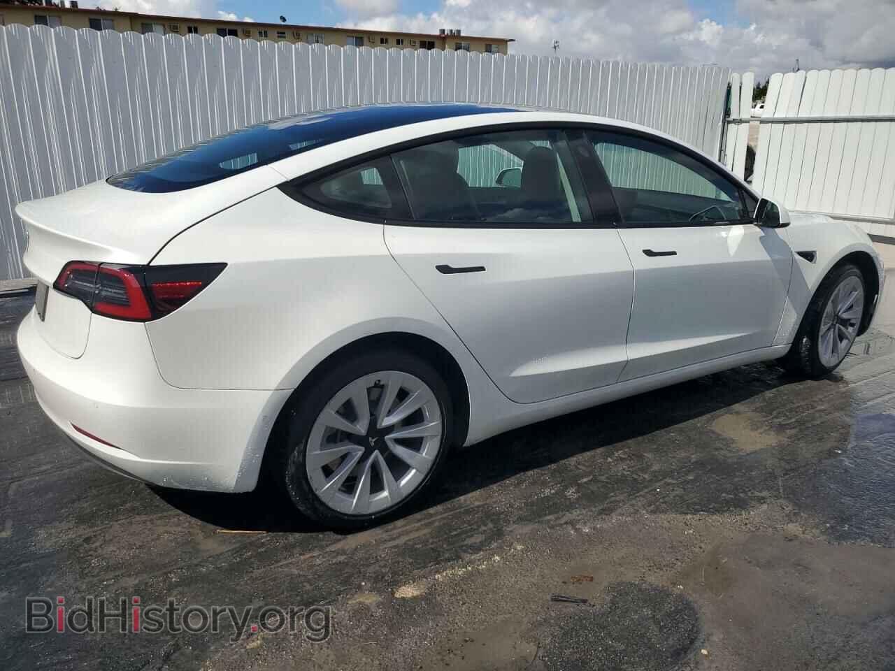 2022 TESLA MODEL 3 - VIN: 5YJ3E1EA4NF285977 - Фото 3