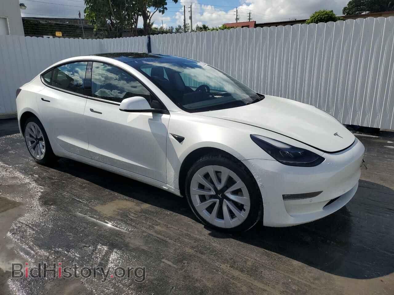 2022 TESLA MODEL 3 - VIN: 5YJ3E1EA4NF285977 - Фото 4