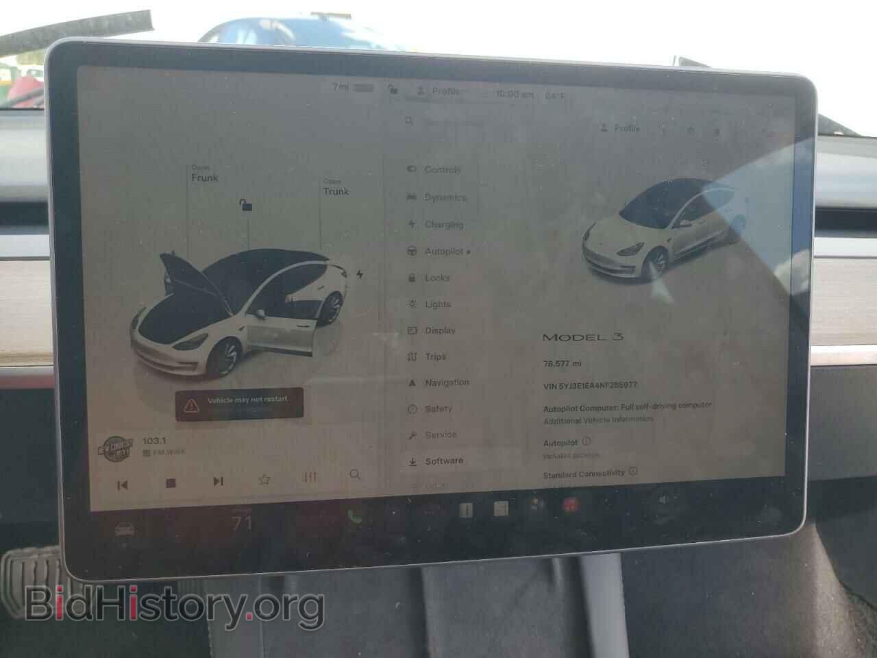2022 TESLA MODEL 3 - VIN: 5YJ3E1EA4NF285977 - Фото 9