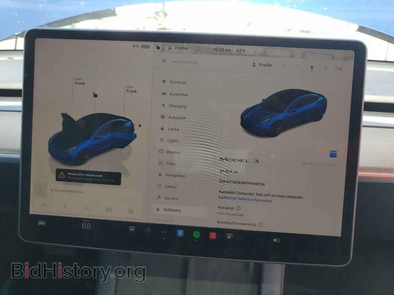 2023 TESLA MODEL 3 - VIN: 5YJ3E1EA8PF449024 - Фото 9