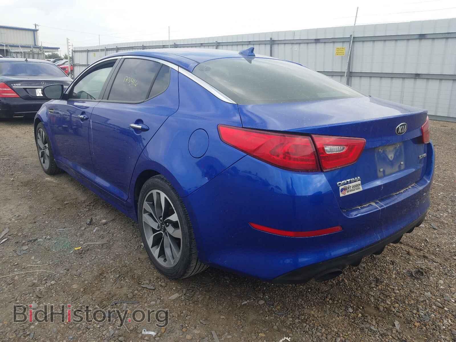 2015 KIA OPTIMA - VIN: 5XXGR4A79FG406812 - Фото 3