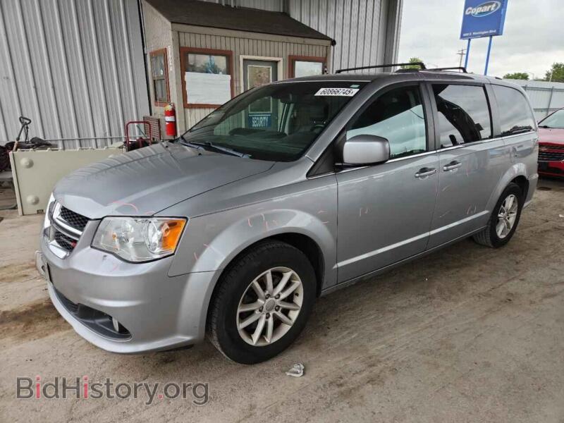 2019 Dodge CARAVAN SXT (VIN 2C4RDGCG9KR542395) — photo 1 of 13, Copart, damage: rear end