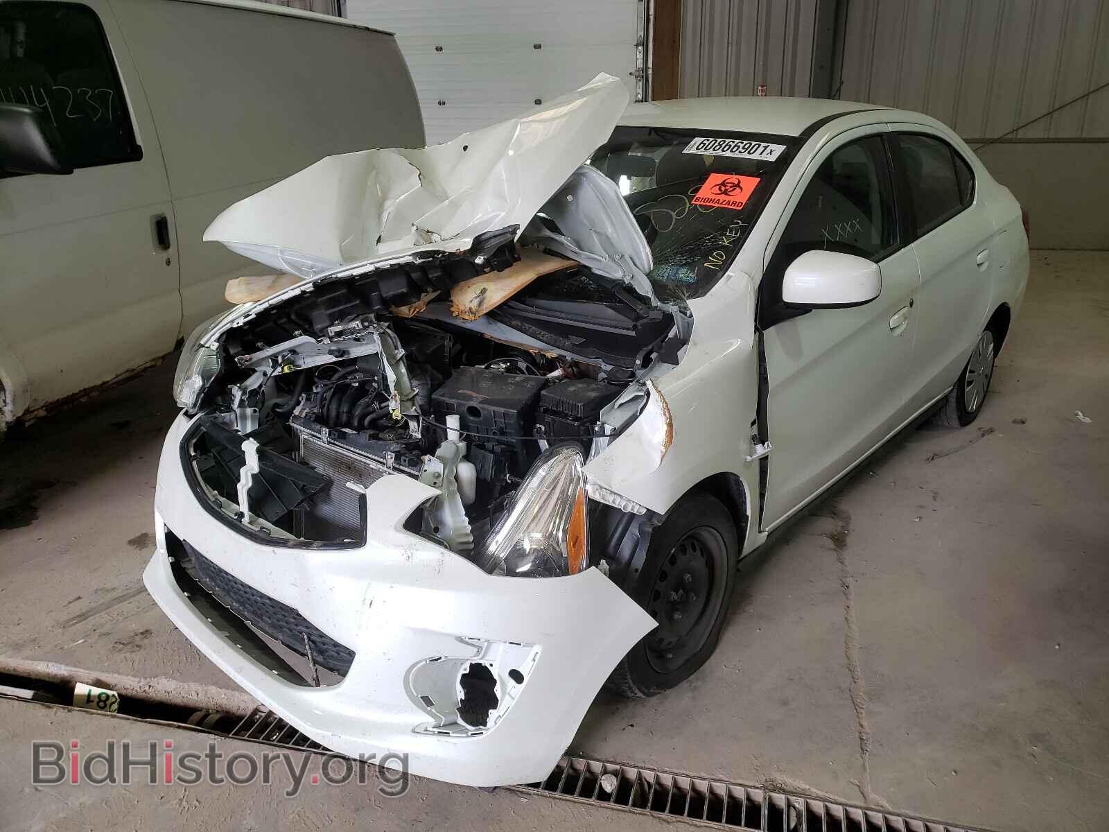 2020 MITSUBISHI MIRAGE - VIN: ML32F3FJ5LHF08288 - Фото 2