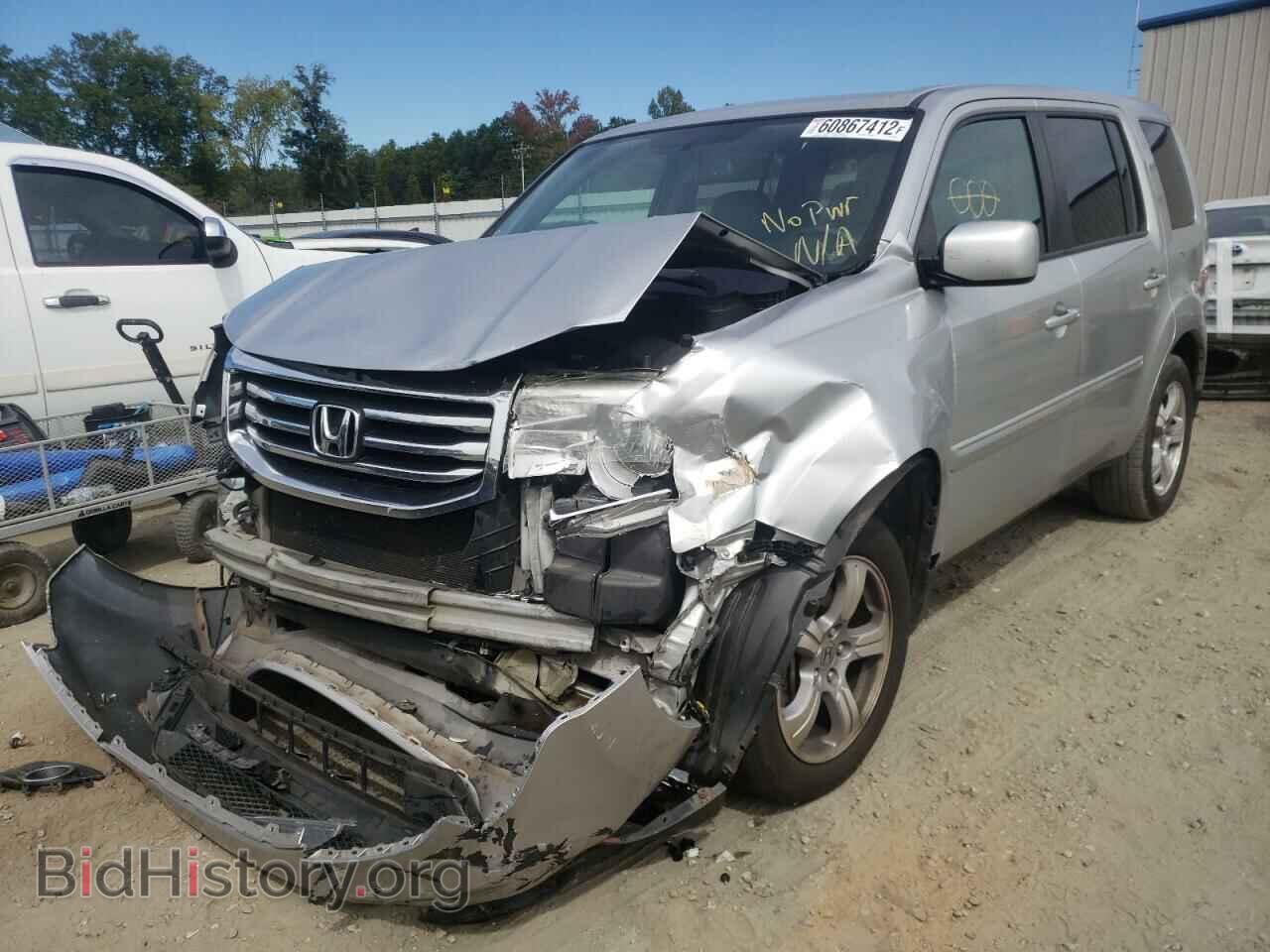 2013 HONDA PILOT - VIN: 5FNYF3H74DB009103 - Фото 2