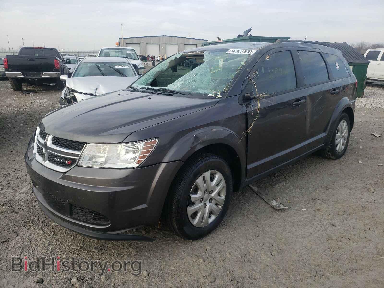 2017 DODGE JOURNEY - VIN: 3C4PDCAB7HT562173 - Фото 2