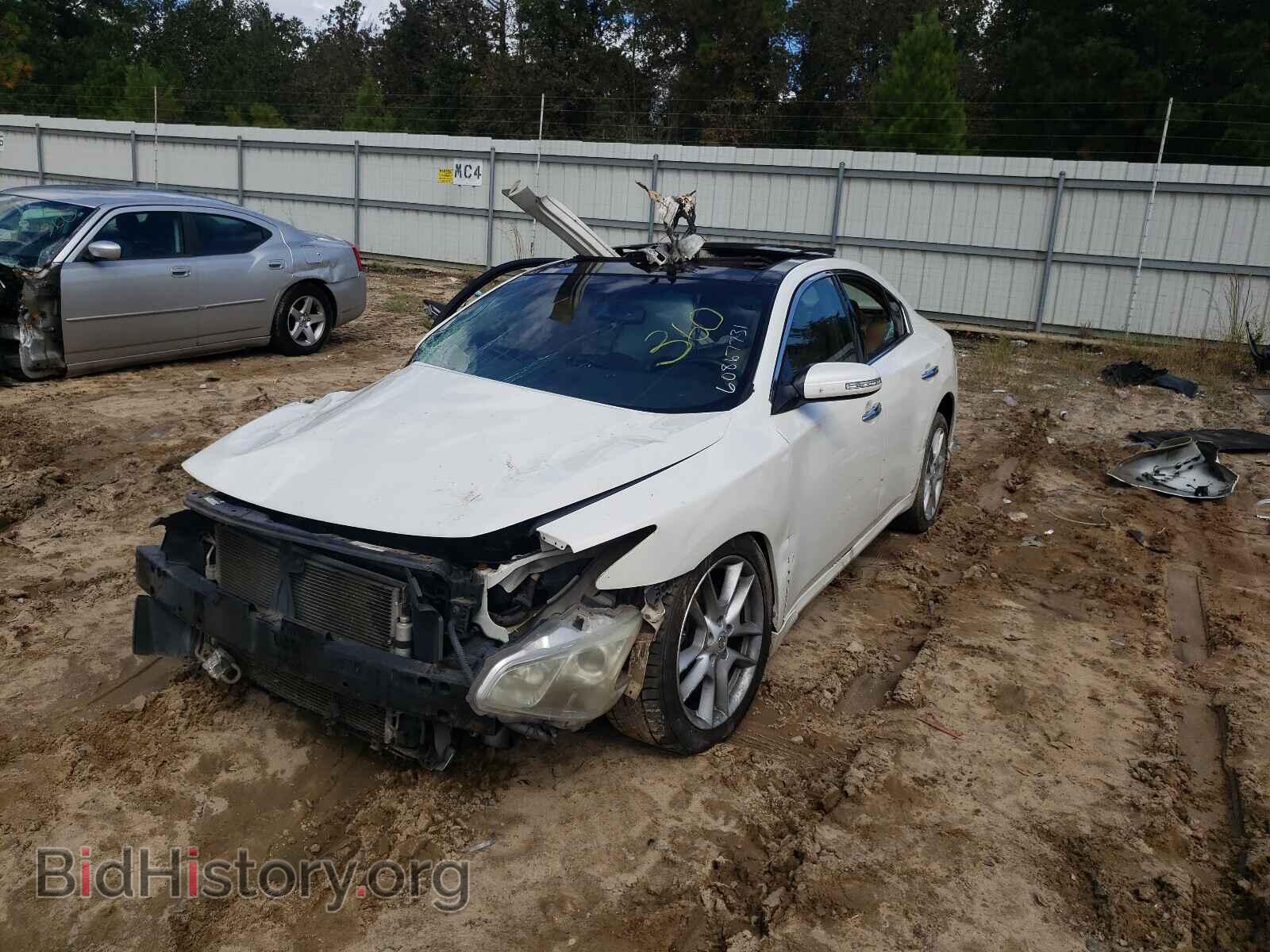 2011 NISSAN MAXIMA - VIN: 1N4AA5AP1BC859423 - Фото 2