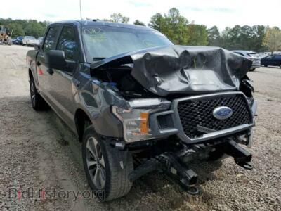2019 Ford F-150 F150 Super, темно-серый — VIN 1FTEW1E52KFB57964, Copart