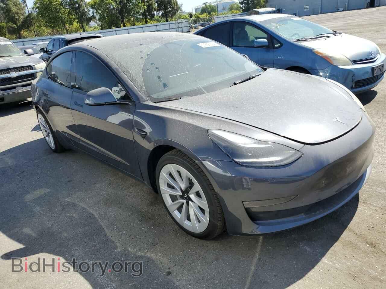 2022 TESLA MODEL 3 - VIN: 5YJ3E1EB7NF113600 - Фото 4