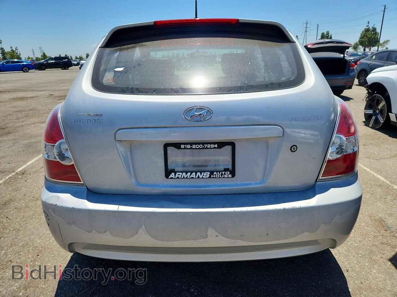 2007 HYUNDAI ACCENT - VIN: KMHCM36C67U030302 - Фото 6