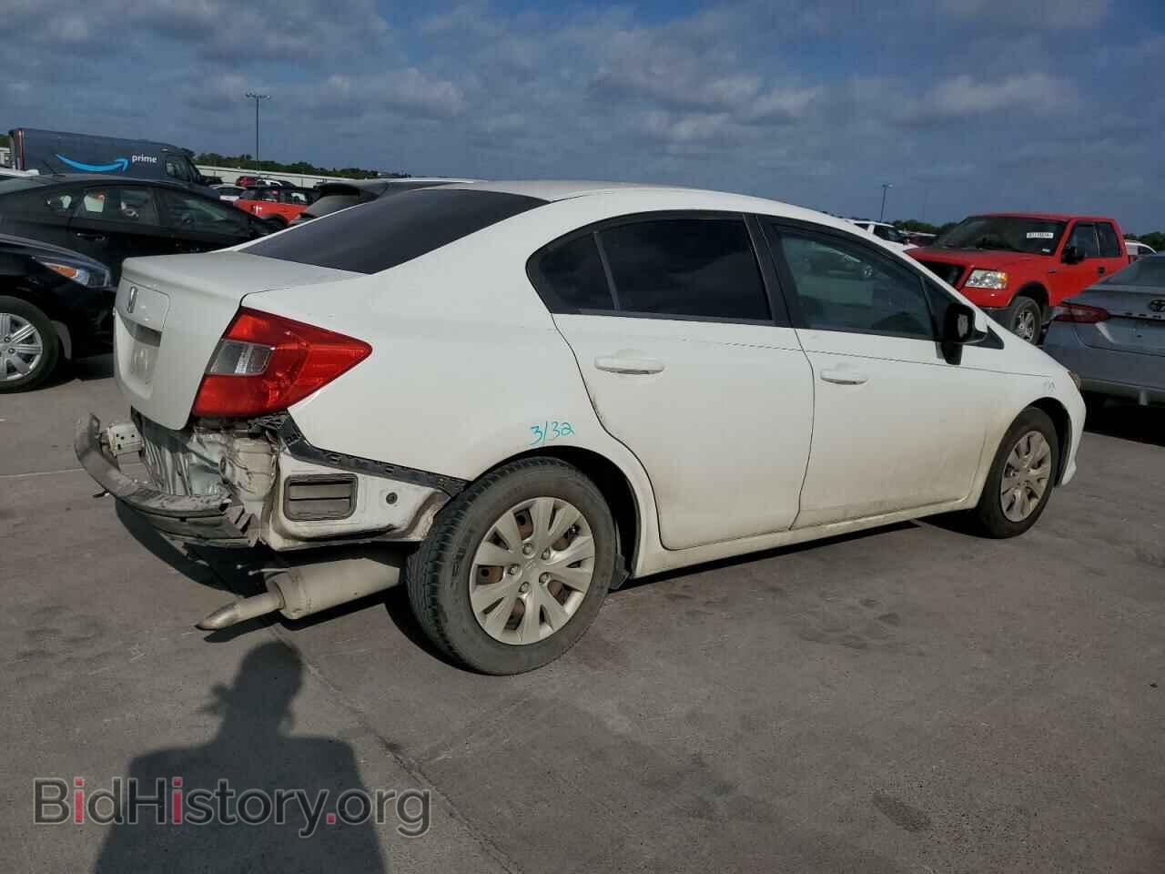 2012 HONDA CIVIC - VIN: 2HGFB2F57CH569982 - Фото 3