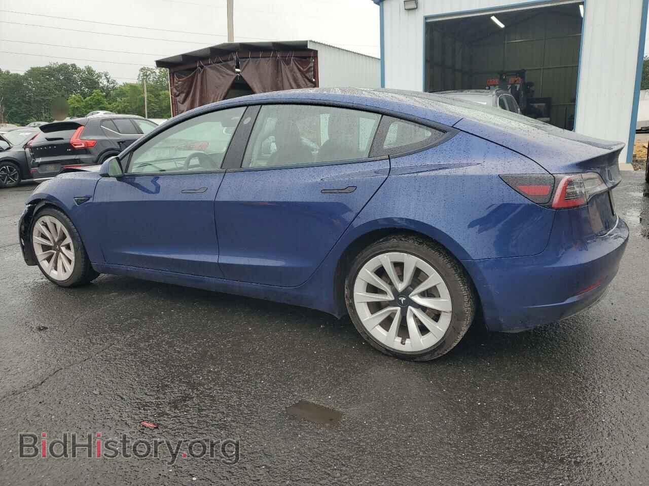 2022 TESLA MODEL 3 - VIN: 5YJ3E1EA7NF192158 - Фото 2