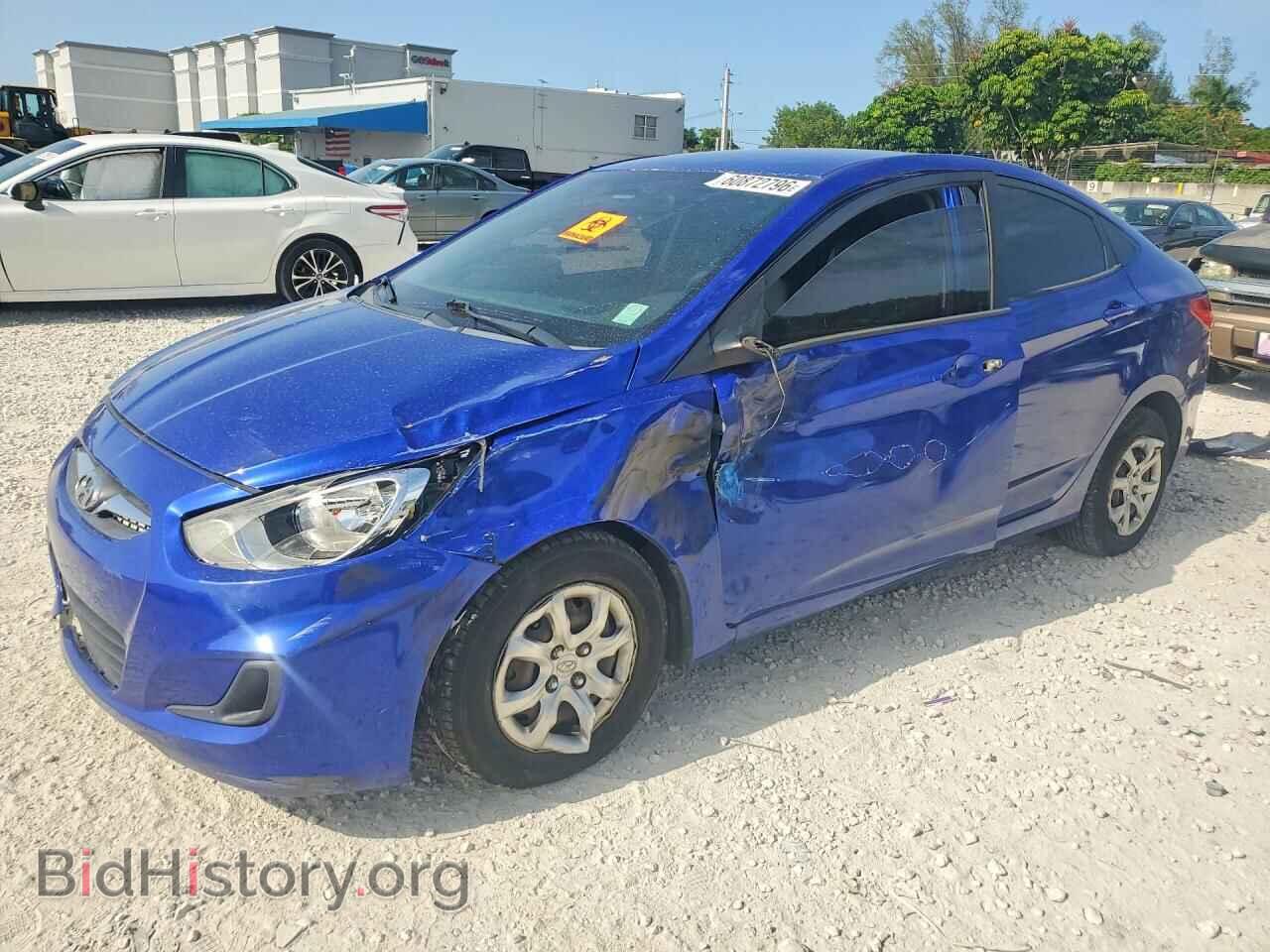 Photo KMHCT4AE3DU529183 - HYUNDAI ACCENT 2013