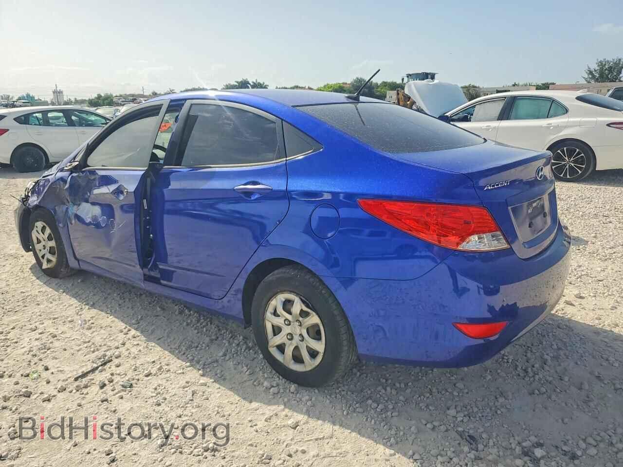 2013 HYUNDAI ACCENT - VIN: KMHCT4AE3DU529183 - Фото 2