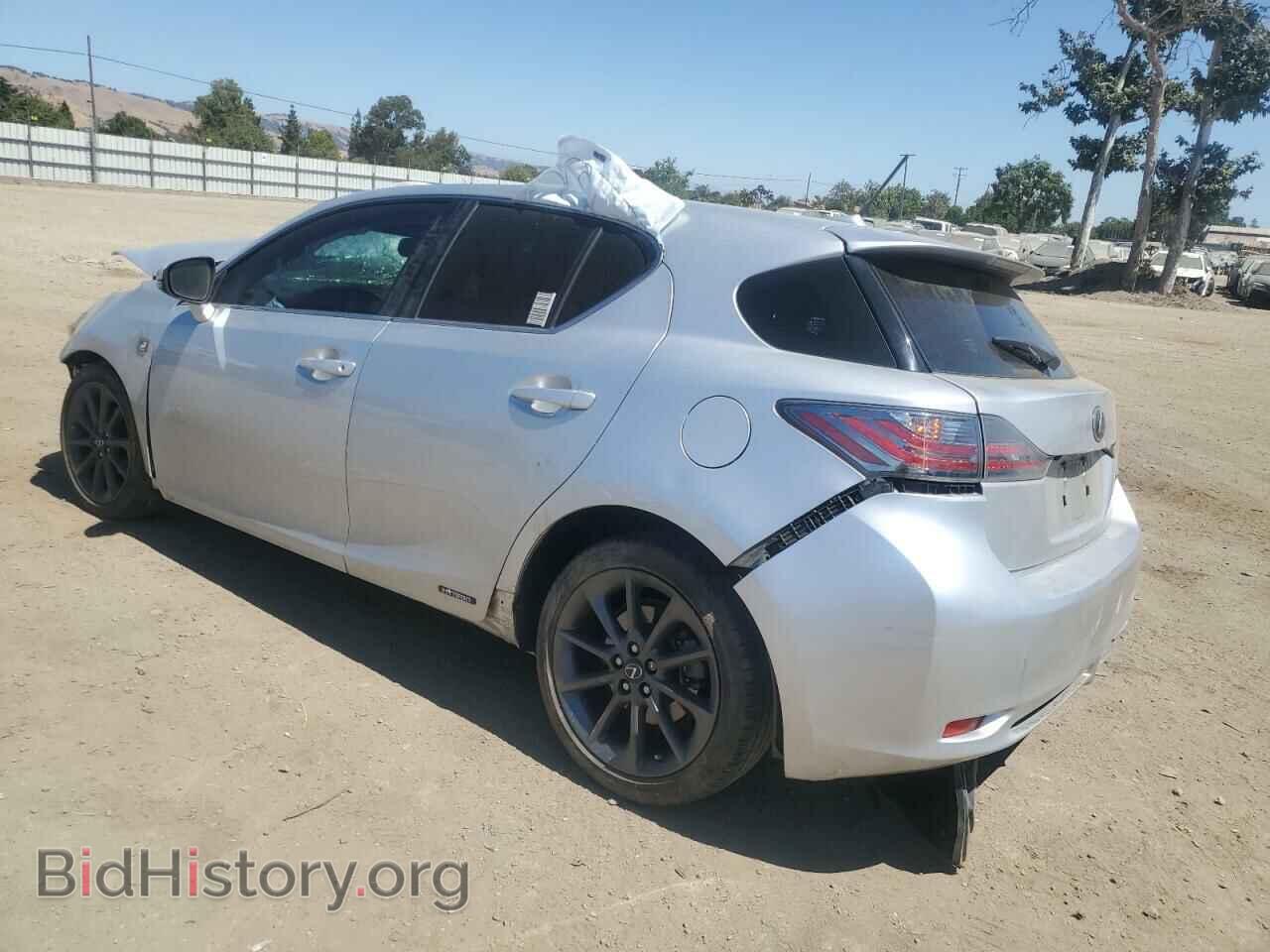 2013 LEXUS CT 200 - VIN: JTHKD5BH9D2132499 - Фото 2
