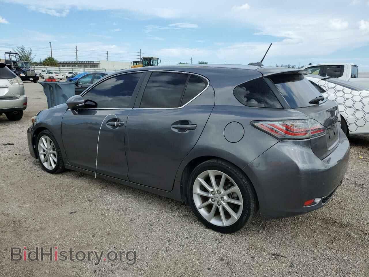 2012 LEXUS CT 200 - VIN: JTHKD5BH0C2073616 - Фото 2