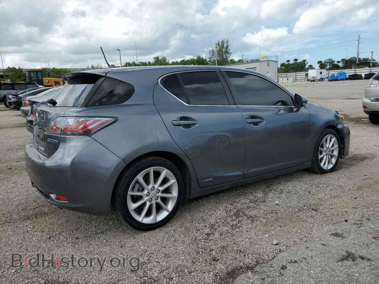 2012 LEXUS CT 200 - VIN: JTHKD5BH0C2073616 - Фото 3