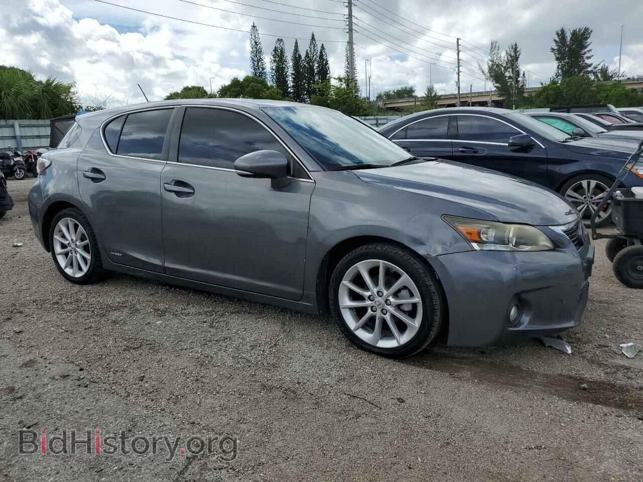 2012 LEXUS CT 200 - VIN: JTHKD5BH0C2073616 - Фото 4