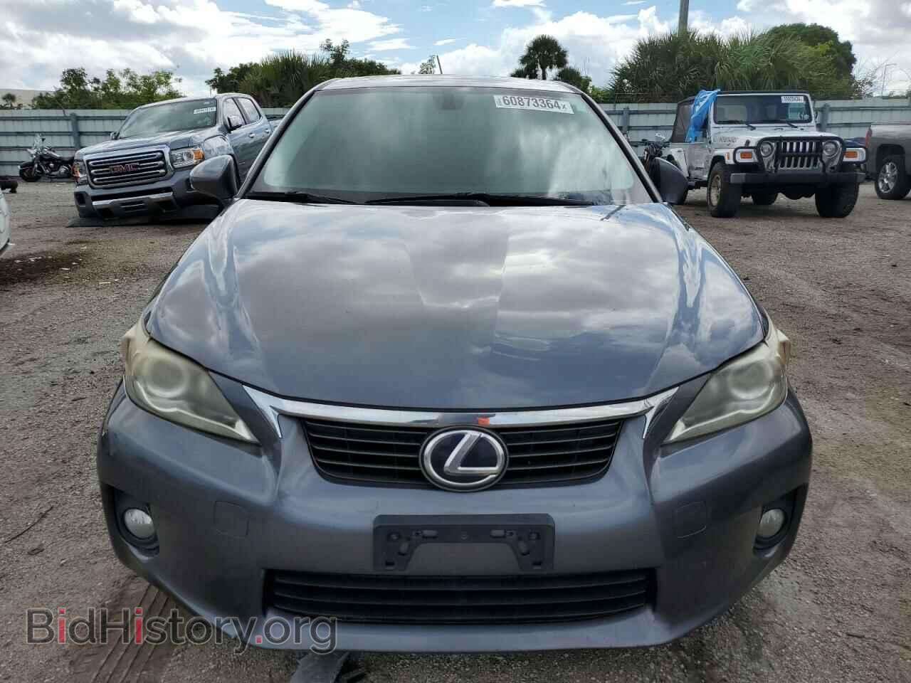 2012 LEXUS CT 200 - VIN: JTHKD5BH0C2073616 - Фото 5
