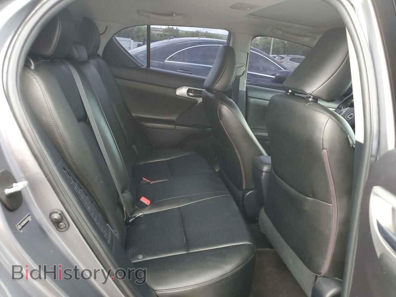 2012 LEXUS CT 200 - VIN: JTHKD5BH0C2073616 - Фото 10