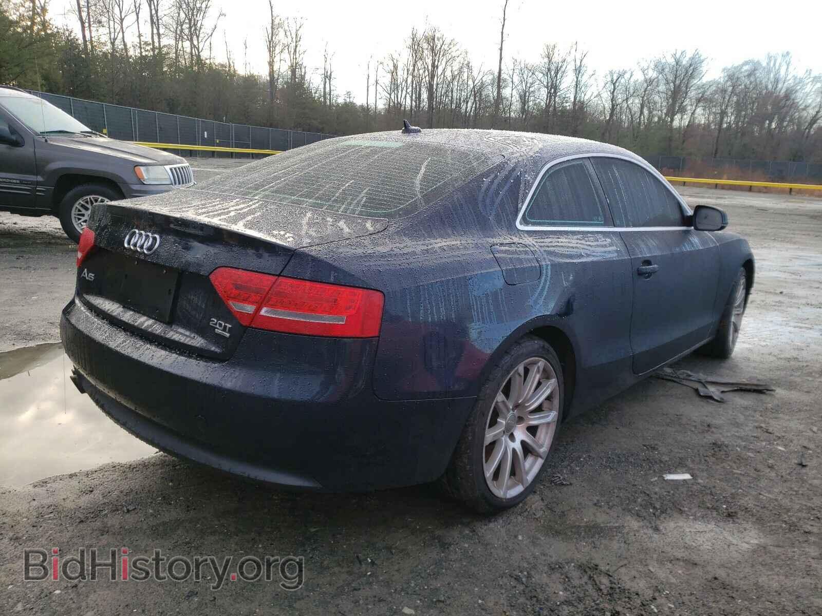 2011 AUDI A5 - VIN: WAULFAFR8BA056754 - Фото 4