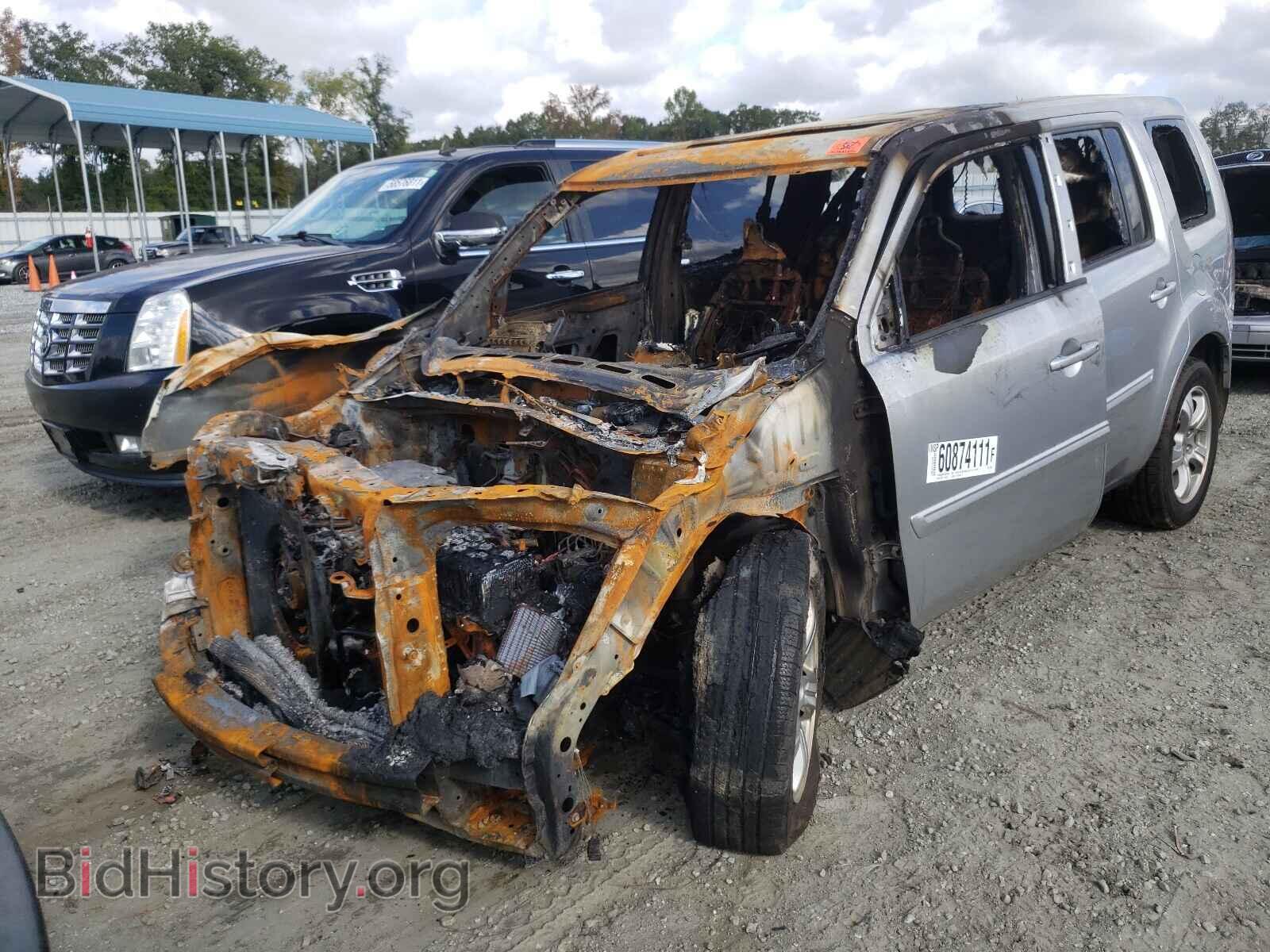 2014 HONDA PILOT - VIN: 5FNYF3H76EB016393 - Фото 2