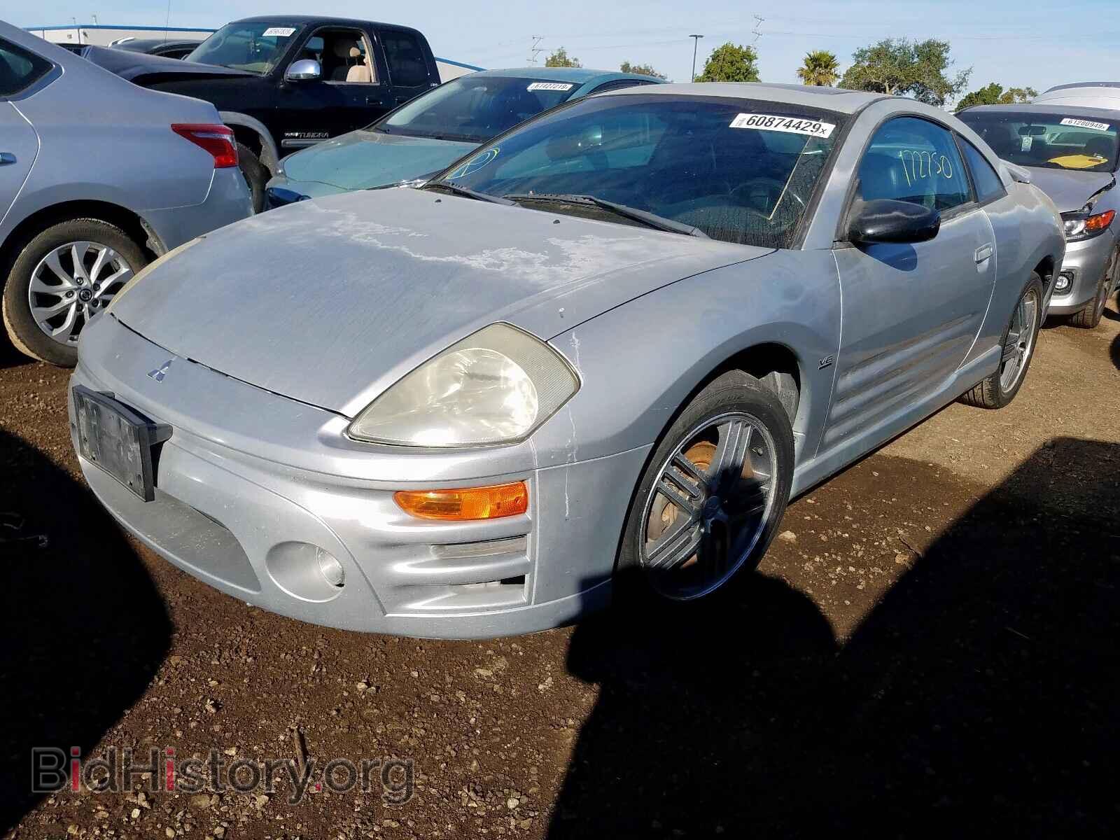 2003 MITSUBISHI ECLIPSE - VIN: 4A3AC74H63E112875 - Фото 2