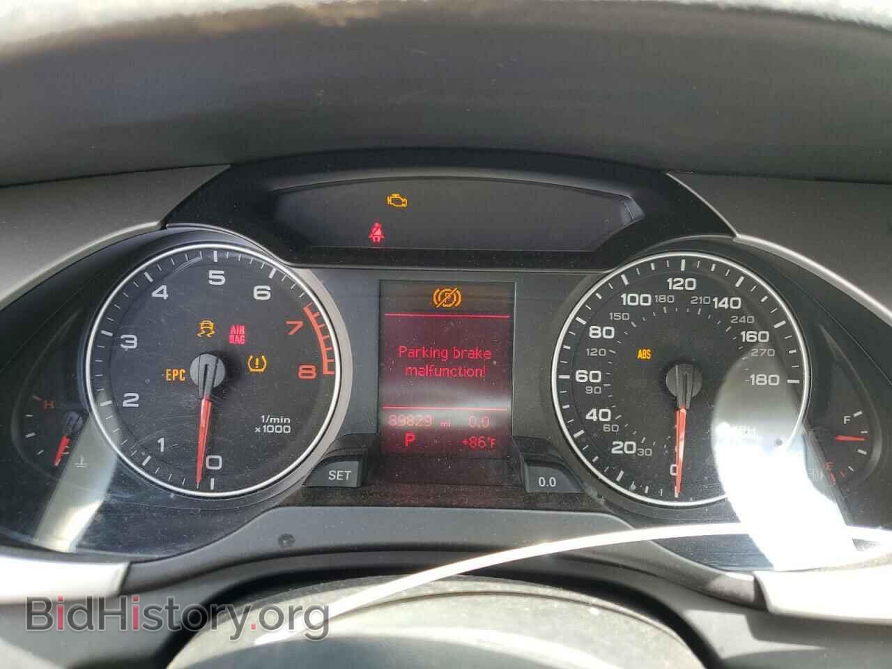2012 AUDI A4 - VIN: WAUAFAFL5CN000459 - Фото 9