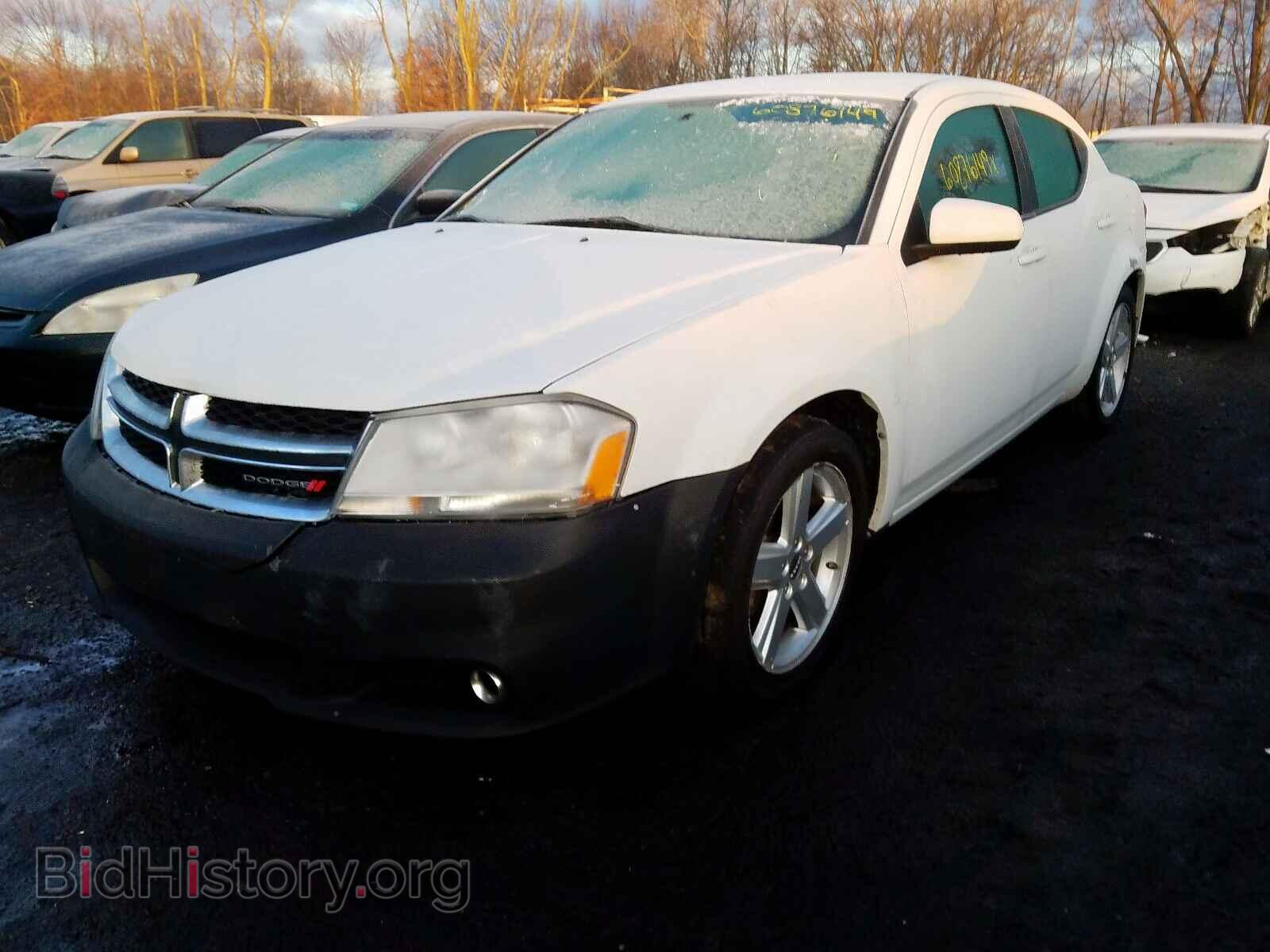 2013 DODGE AVENGER - VIN: 1C3CDZCB0DN681051 - Фото 2
