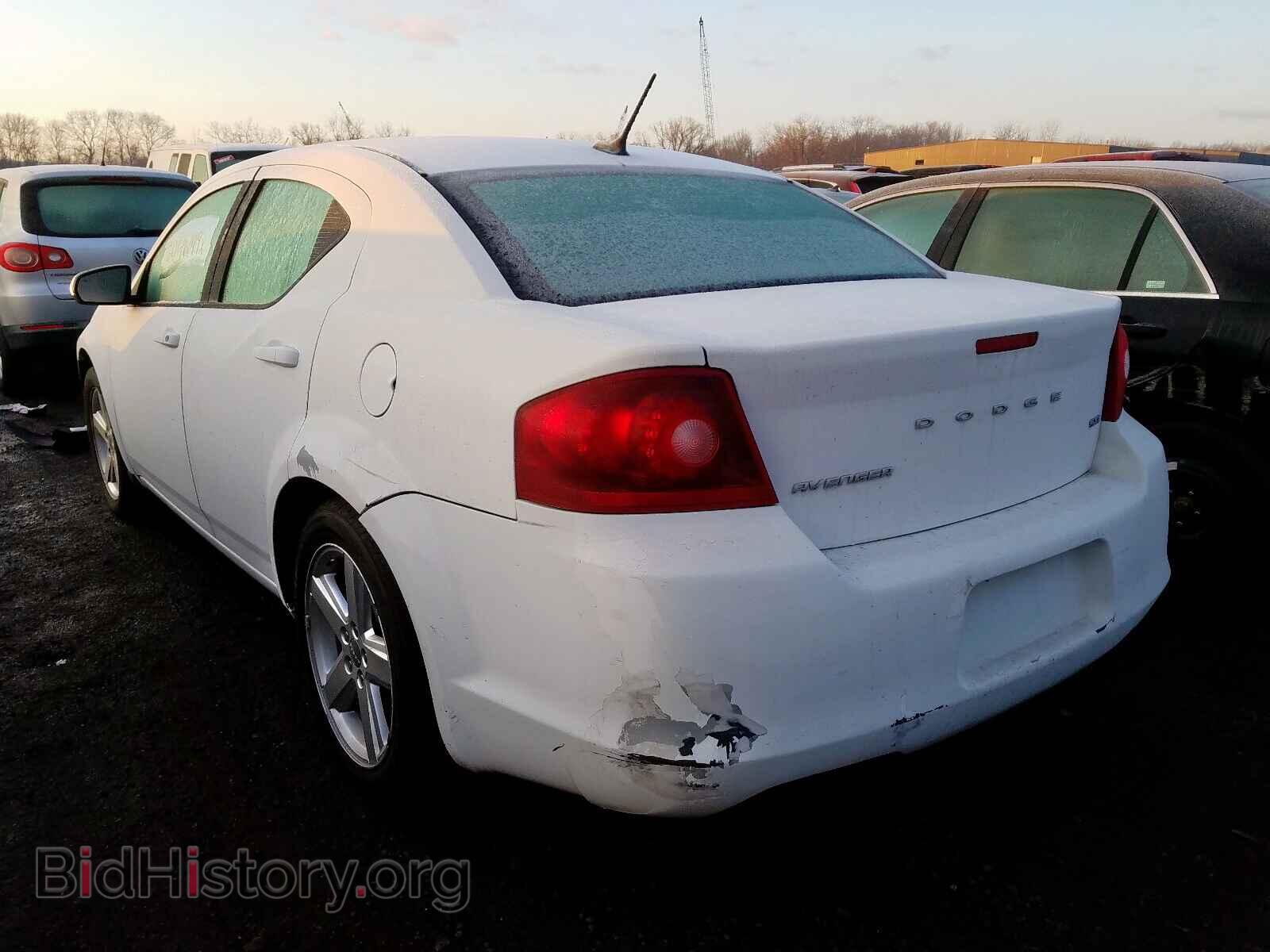 2013 DODGE AVENGER - VIN: 1C3CDZCB0DN681051 - Фото 3