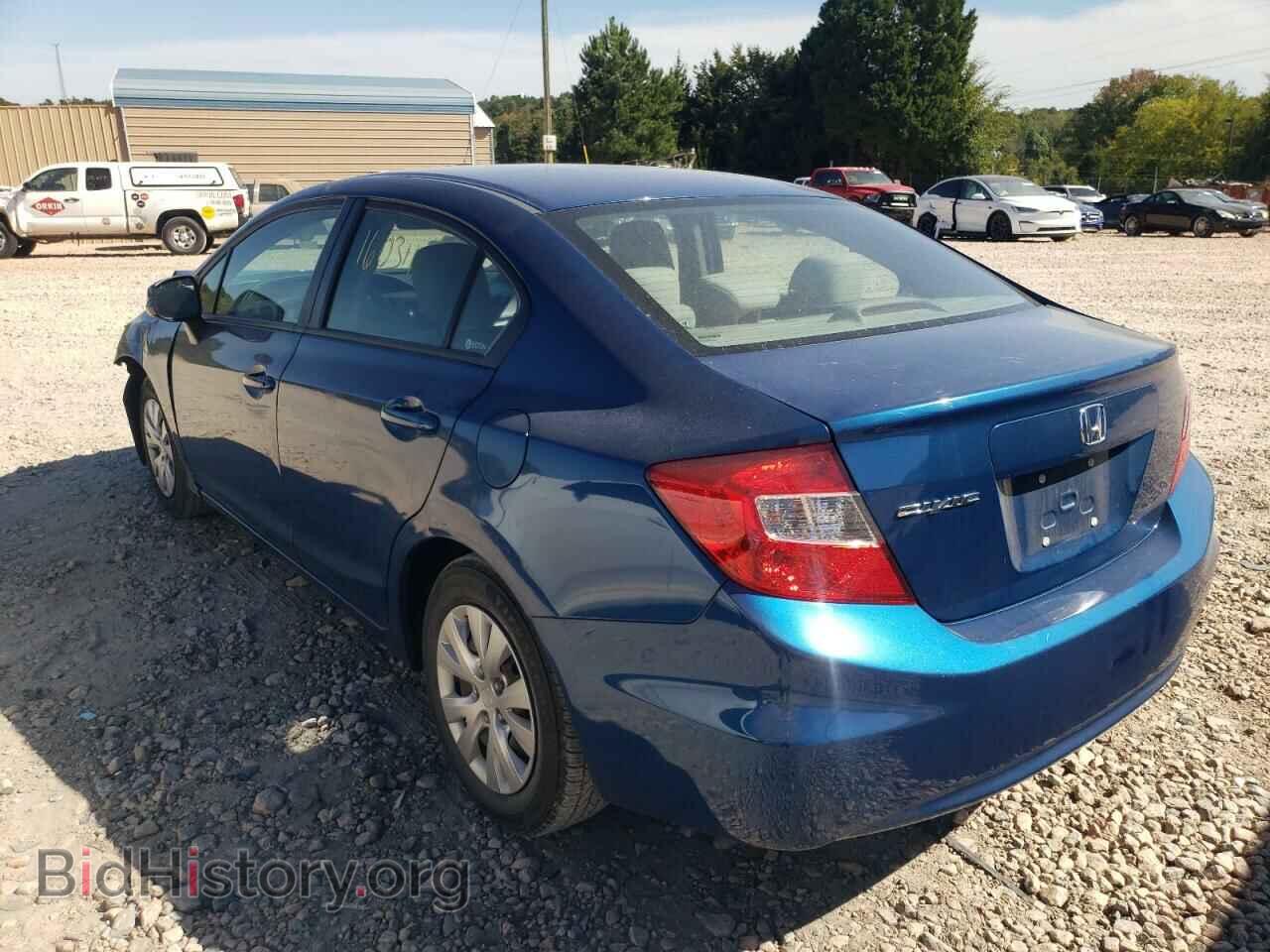 2012 HONDA CIVIC - VIN: 2HGFB2F55CH536463 - Фото 3