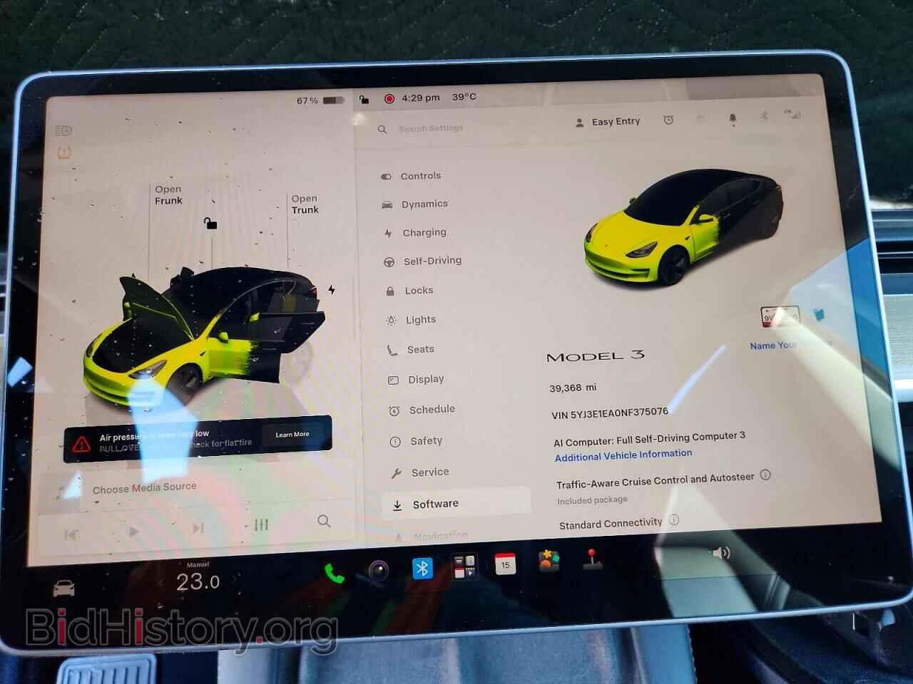 2022 TESLA MODEL 3 - VIN: 5YJ3E1EA0NF375076 - Photo 9