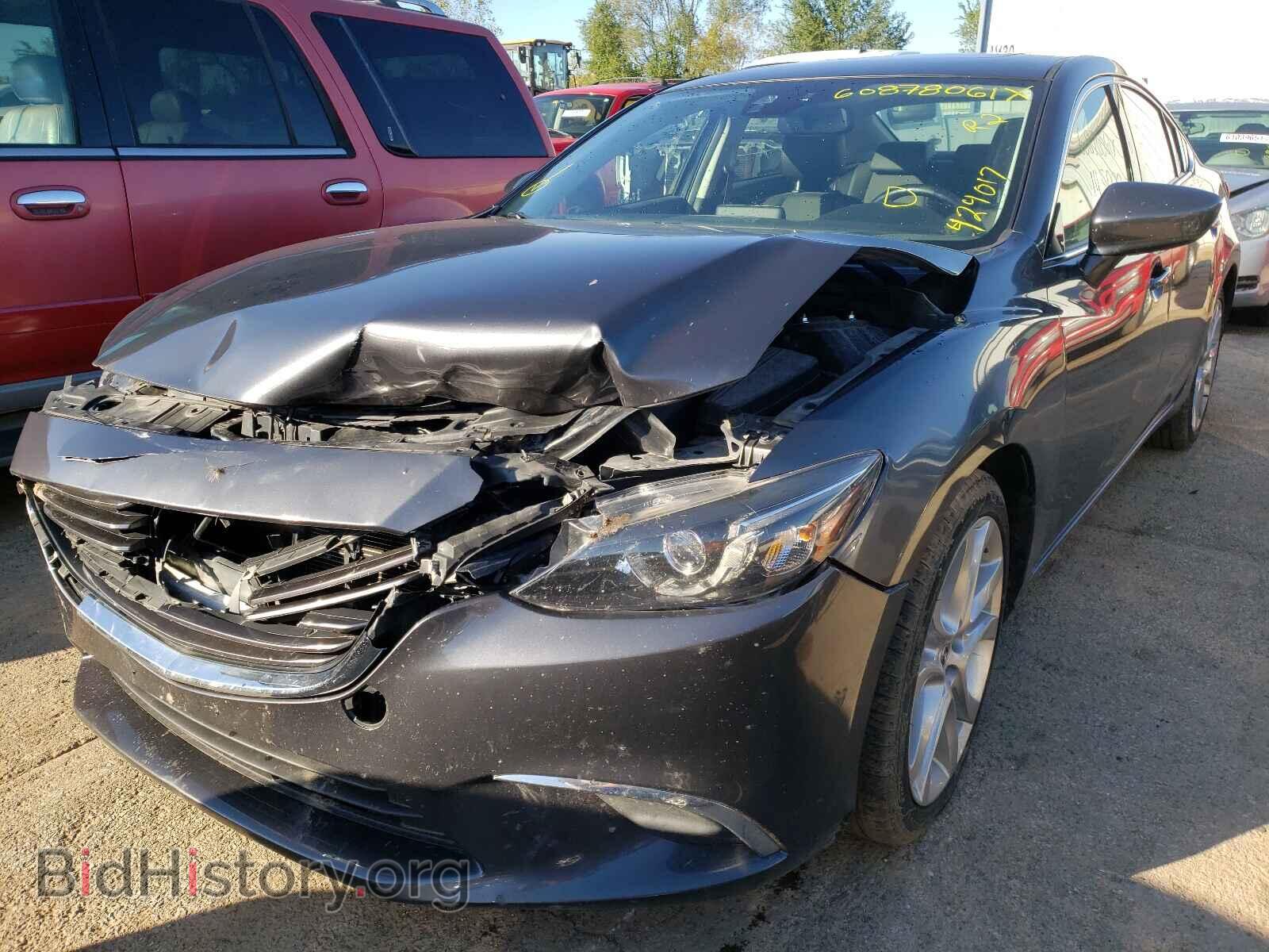 2016 MAZDA 6 - VIN: JM1GJ1T52G1424017 - Фото 2